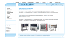 Desktop Screenshot of inoxstorkok.se